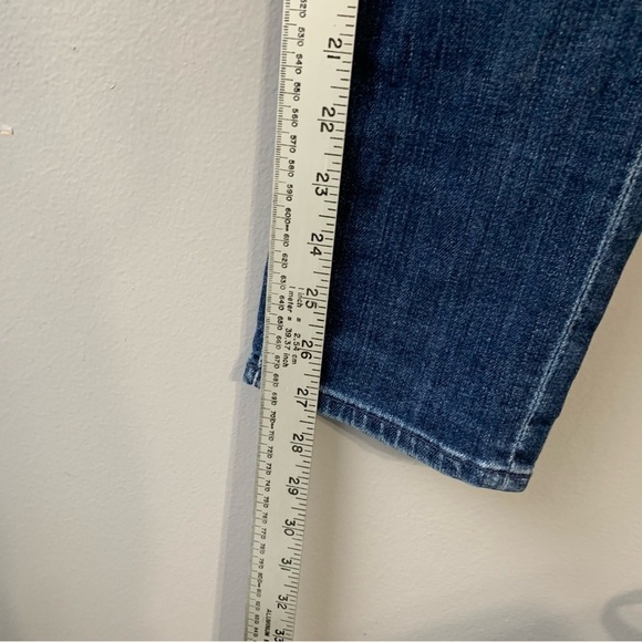 AG Adriano Goldschmied the Stevie Ankle slim straight leg‎ blue jean. Size 28R - Picture 5 of 11